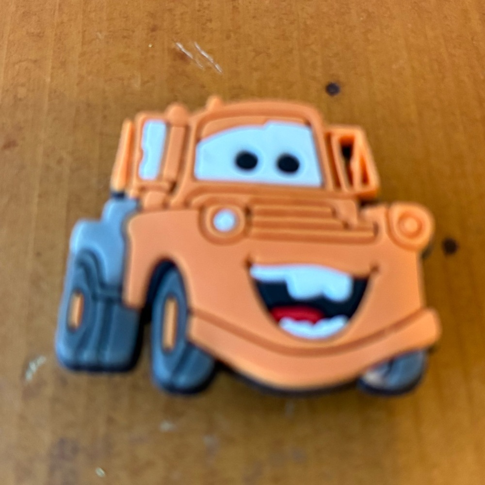 Cars Orange Mater Character Pin.
